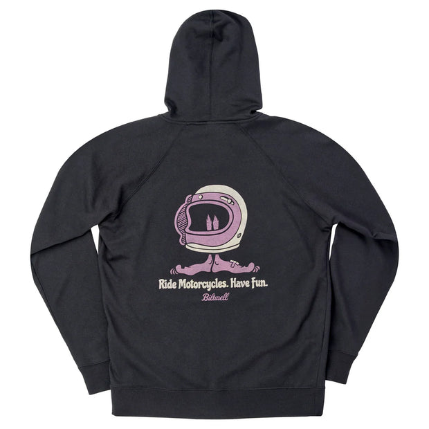 BILTWELL SHORTY ZIP HOODIE - BLACK