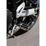 MOTONE RANGER FOOT PEGS - FULL RIDER SET & PASSENGER PEGS FOR LC TRIUMPHS - POLISHED