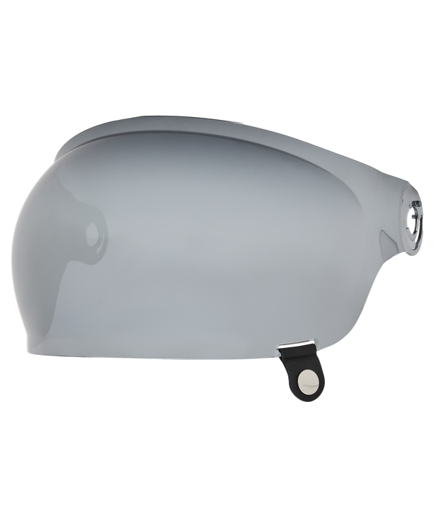BELL BULLITT GT BUBBLE SHIELD - DARK SILVER w/ BLACK TAB