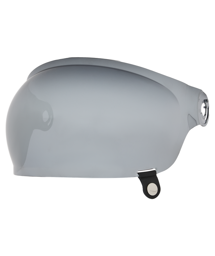 BELL BULLITT GT BUBBLE SHIELD - DARK SILVER w/ BLACK TAB