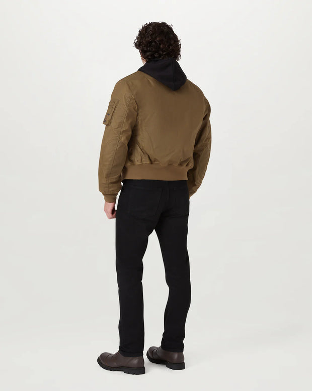 BELSTAFF BRECON MOTORCYCLE BOMBER JACKET - OLIVE GREEN
