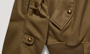 BELSTAFF BRECON MOTORCYCLE BOMBER JACKET - OLIVE GREEN