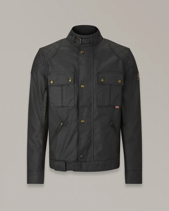 BELSTAFF BROOKLANDS MOTORCYCLE JACKET - BLACK