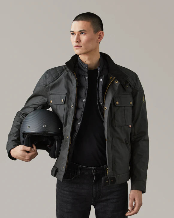 BELSTAFF BROOKLANDS MOTORCYCLE JACKET - BLACK