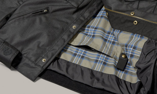 BELSTAFF BROOKLANDS MOTORCYCLE JACKET - BLACK