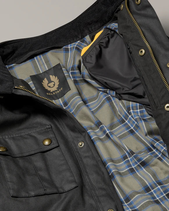 BELSTAFF BROOKLANDS MOTORCYCLE JACKET - BLACK