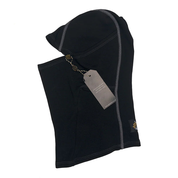 GOLDTOP MERINO WOOL BALACLAVA - BLACK