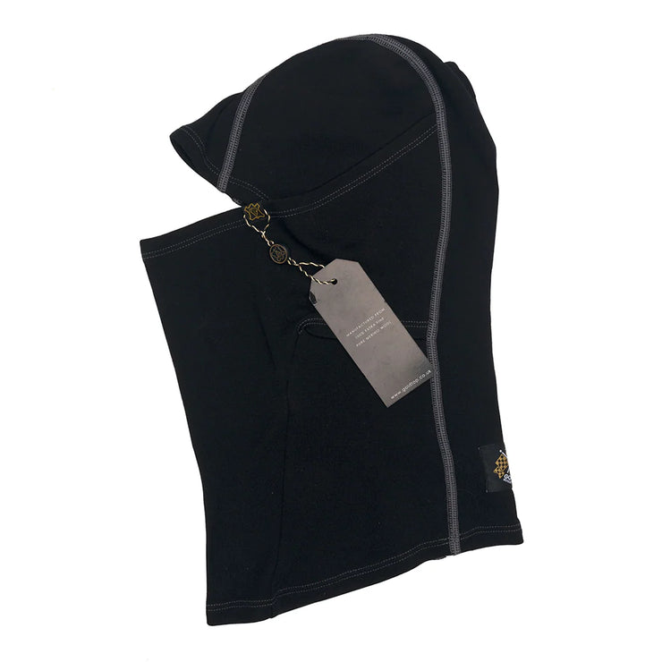 GOLDTOP MERINO WOOL BALACLAVA - BLACK
