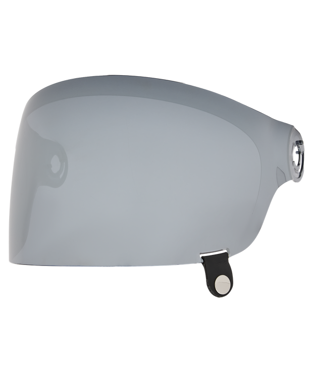 BELL BULLITT GT FLAT SHIELD - DARK SILVER w/ BLACK TAB