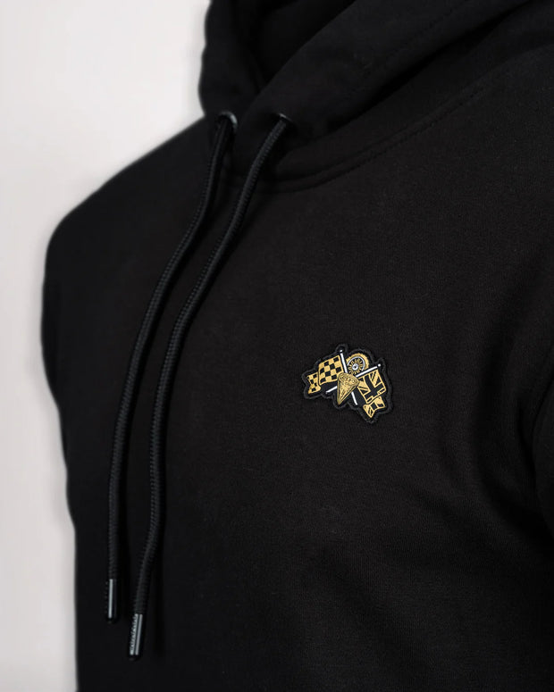 GOLDTOP EMBLEM HOODIE - BLACK