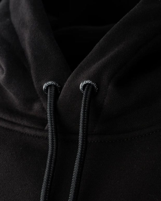 GOLDTOP EMBLEM HOODIE - BLACK