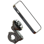 CAYO MOTO.DOKK HANDLEBAR PHONE MOUNT W/ USB-A CABLE, CHARGING MODULE, AND VIBRATION DAMPENER