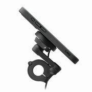 CAYO MOTO.DOKK HANDLEBAR PHONE MOUNT W/ USB-A CABLE, CHARGING MODULE, AND VIBRATION DAMPENER