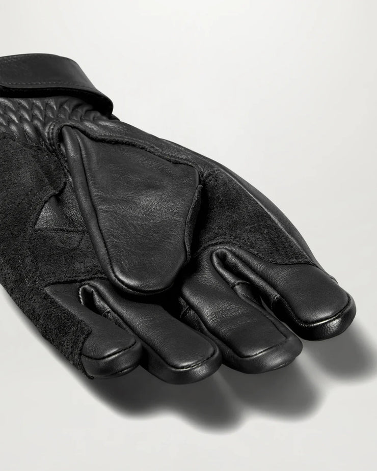 BELSTAFF CLINCH MOTORCYCLE GLOVES - BLACK
