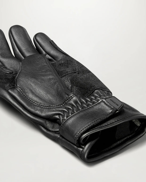 BELSTAFF CLINCH MOTORCYCLE GLOVES - BLACK