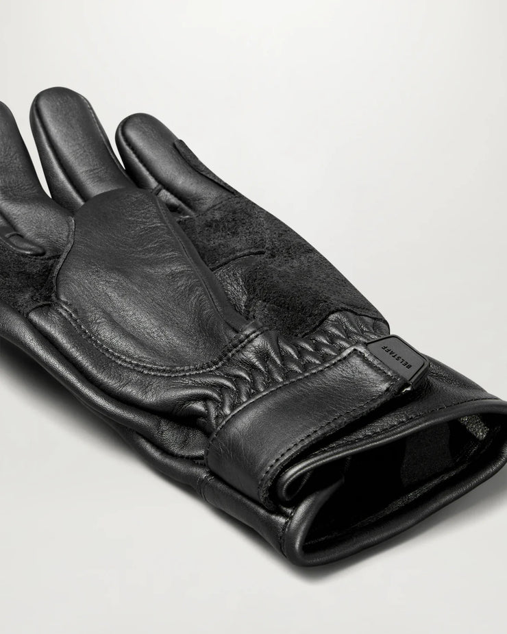 BELSTAFF CLINCH MOTORCYCLE GLOVES - BLACK