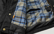 BELSTAFF CONVOY MOTORCYCLE JACKET - BLACK