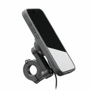 CAYO MOTO.DOKK HANDLEBAR PHONE MOUNT W/ USB-A CABLE, CHARGING MODULE, AND VIBRATION DAMPENER