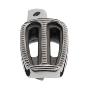 MOTONE RANGER FOOT PEGS - FULL RIDER SET & PASSENGER PEGS FOR LC TRIUMPHS - POLISHED