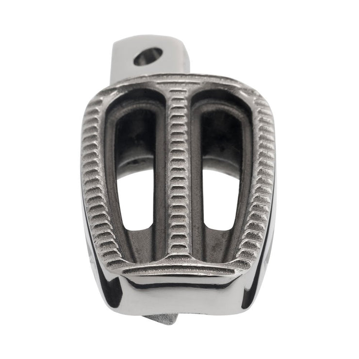 MOTONE RANGER FOOT PEGS - FULL RIDER SET & PASSENGER PEGS FOR LC TRIUMPHS - POLISHED