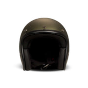 DMD RETRO JET HELMET ECE 22.06 - OLIVE GOLD