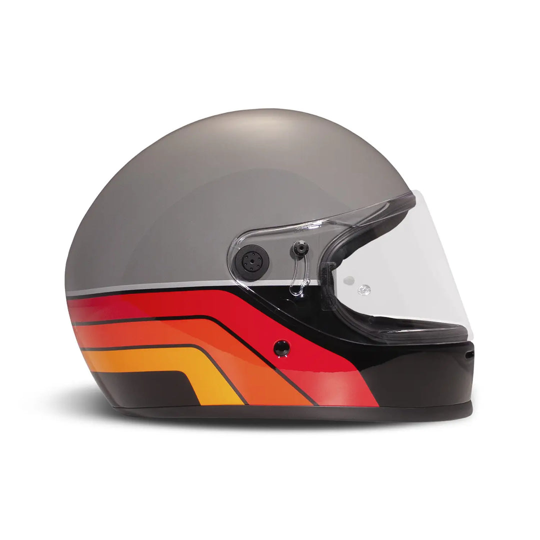 dmd seventy five waves motorcycle helmet SeventyFive Standard Full Face Crayon Grey FREE UK Delivery DMD HELMETS  Strath Moto