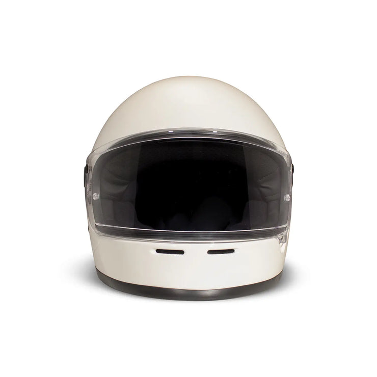 cream motorcycle helmet DMD RIVALE HELMET ECE 22.06