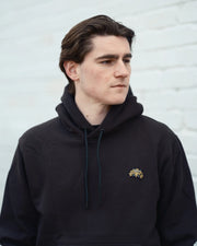 GOLDTOP EMBLEM HOODIE - BLACK