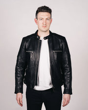 GOLDTOP FLAT TRACKER JACKET (CE ARMOURED) - BLACK