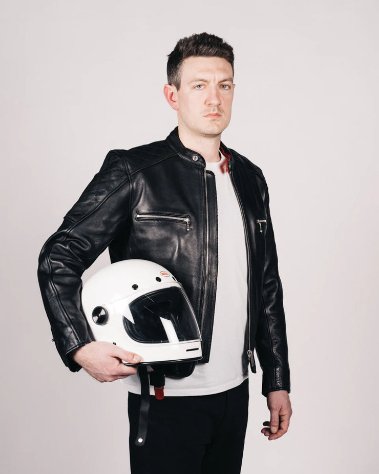 GOLDTOP FLAT TRACKER JACKET (CE ARMOURED) - BLACK
