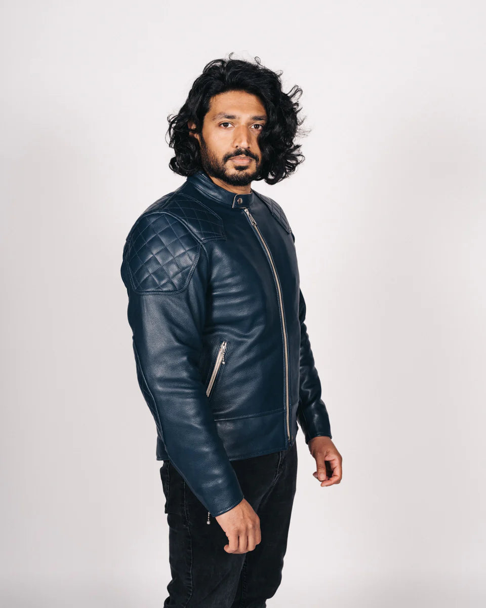 ジャケット・アウター 00s CIVARIZE Riders High Neck Coat IRON JIA'S Motorcycle Jacket, CE Protection Gear, Breathable