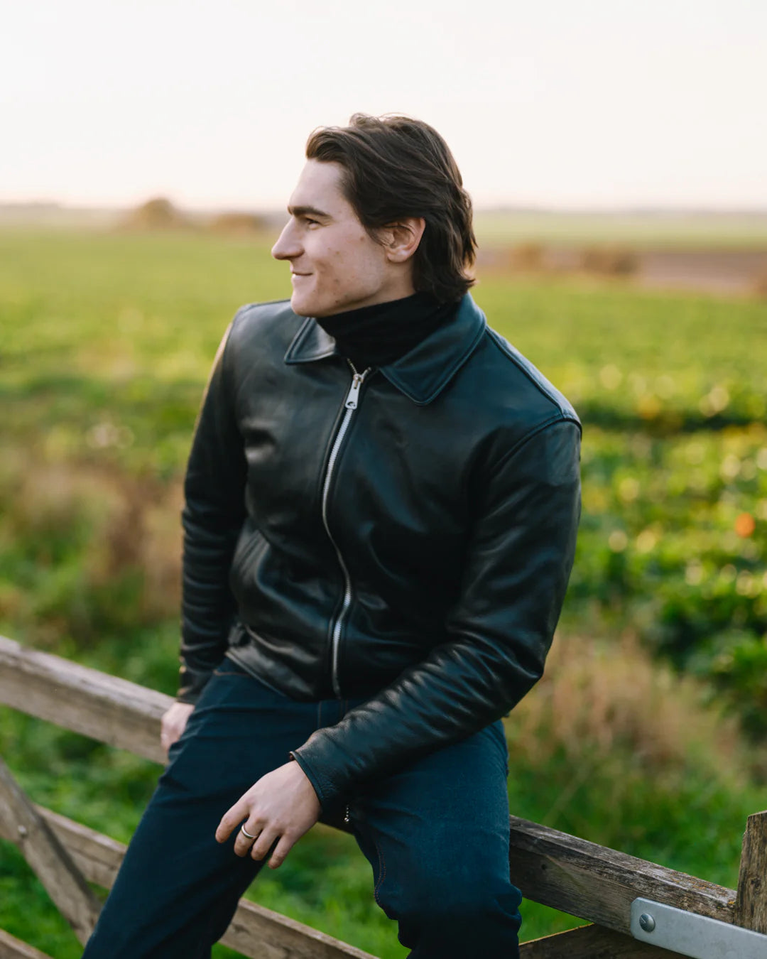 GOLDEN  トラックジャケット 黒　S Goldtop - The 1958 Jacket - CE 'AAA' Rated Jacket – Machinehead Moto