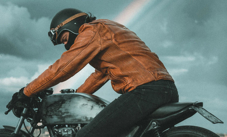 FUEL BOURBON LEATHER JACKET - AAA RATED