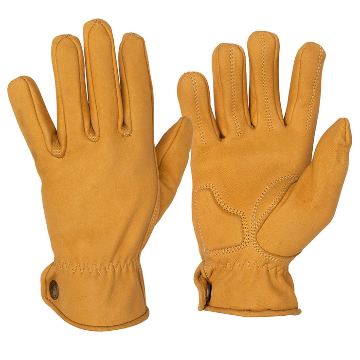 GOLDTOP DEERSKIN ROPER GLOVES - SHORT