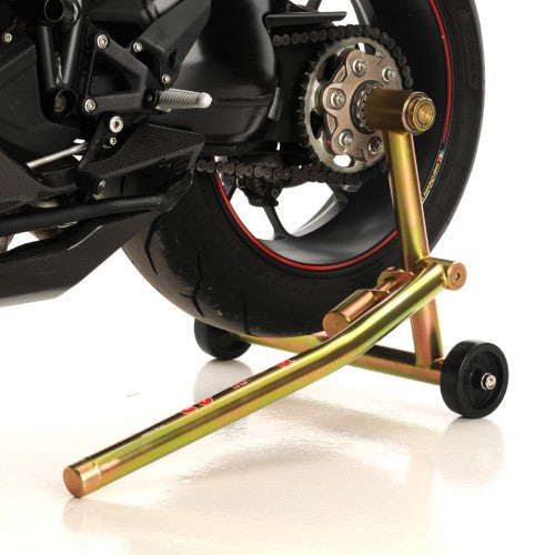 PIT BULL HYBRID ONE ARM REAR STAND FOR BMW SINGLE SIDED HUBS (B2 PIN, NEWER MODELS) - F0099-450