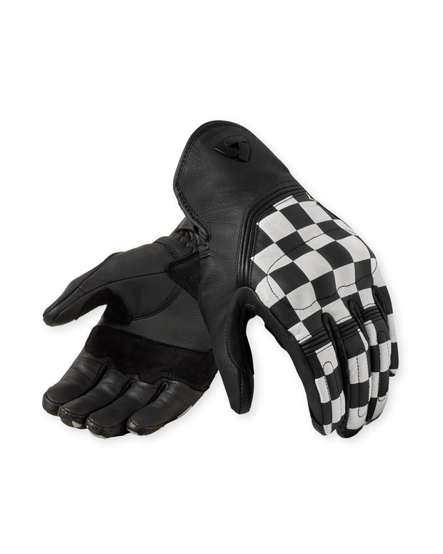 REV'IT! REDHILL GLOVES - WHITE-BLACK