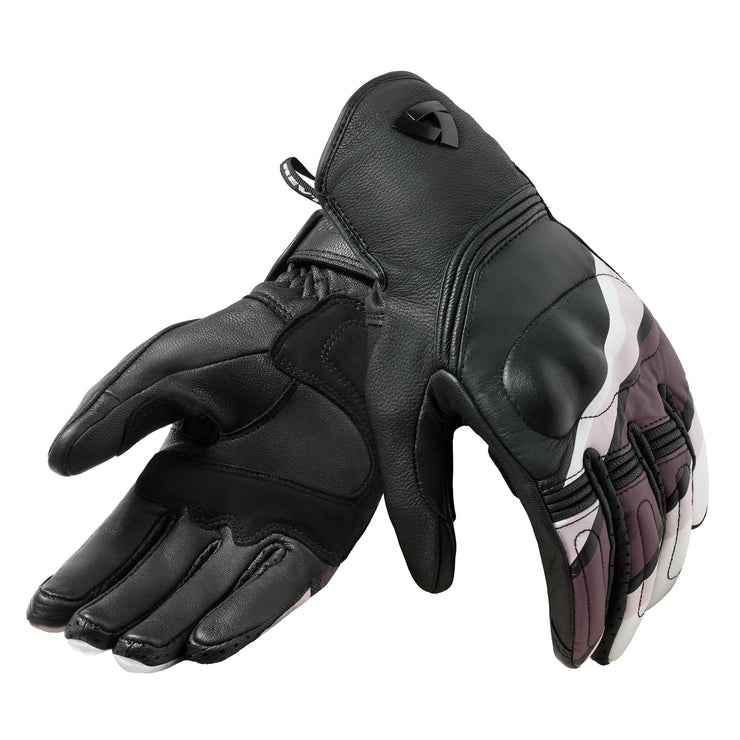 REV'IT! REDHILL LADIES GLOVES - BLACK-PINK