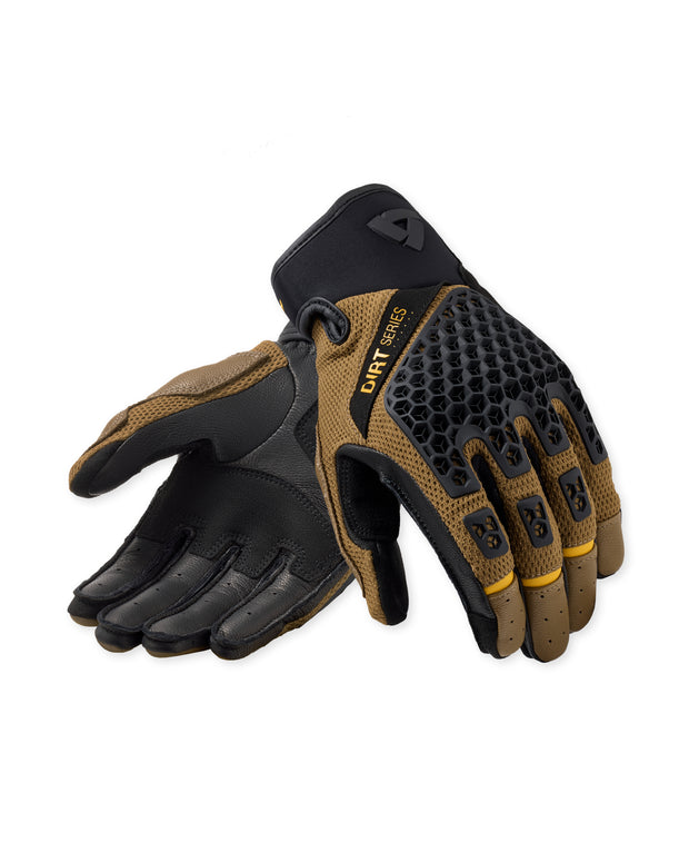 REV'IT! CALIBER 2 GLOVES - BLACK-BROWN