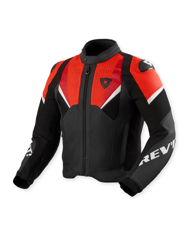 REV'IT! AUTOMATE JACKET - BLACK-NEON RED