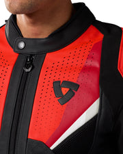 REV'IT! AUTOMATE JACKET - BLACK-NEON RED