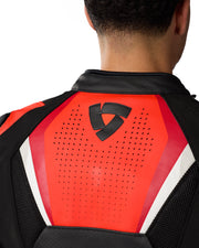 REV'IT! AUTOMATE JACKET - BLACK-NEON RED
