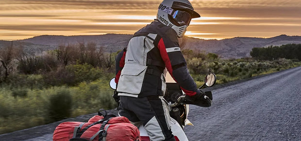 REV'IT! DEFENDER 3 GTX JACKET - RED-BLUE