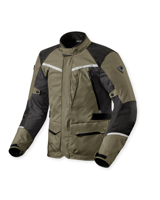 REV'IT! VOLTIAC H20 JACKET - GREEN-ANTHRACITE