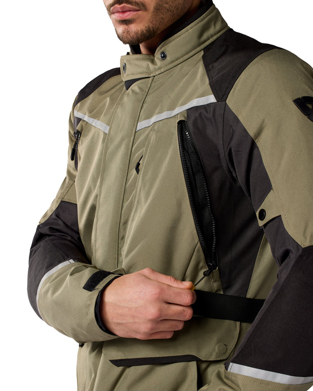 REV'IT! VOLTIAC H20 JACKET - GREEN-ANTHRACITE