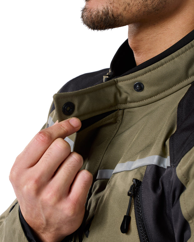 REV'IT! VOLTIAC H20 JACKET - GREEN-ANTHRACITE