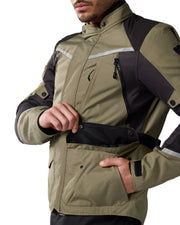 REV'IT! VOLTIAC H20 JACKET - GREEN-ANTHRACITE