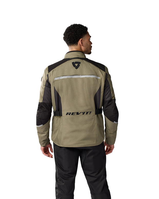 REV'IT! VOLTIAC H20 JACKET - GREEN-ANTHRACITE