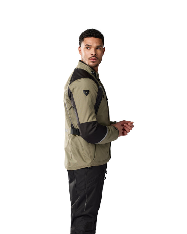 REV'IT! VOLTIAC H20 JACKET - GREEN-ANTHRACITE