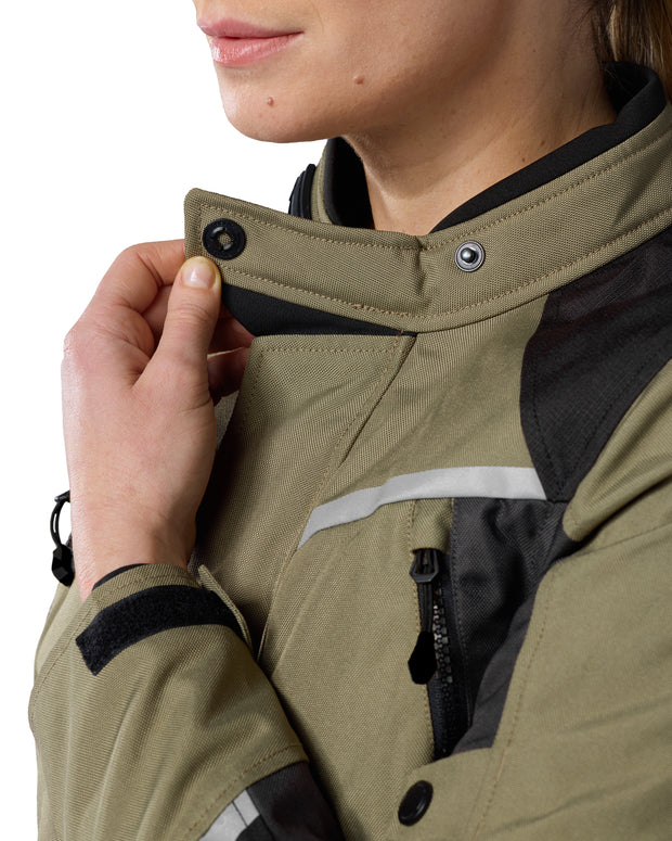 REV'IT! VOLTIAC 3 LADIES JACKET - GREEN-ANTHRACITE