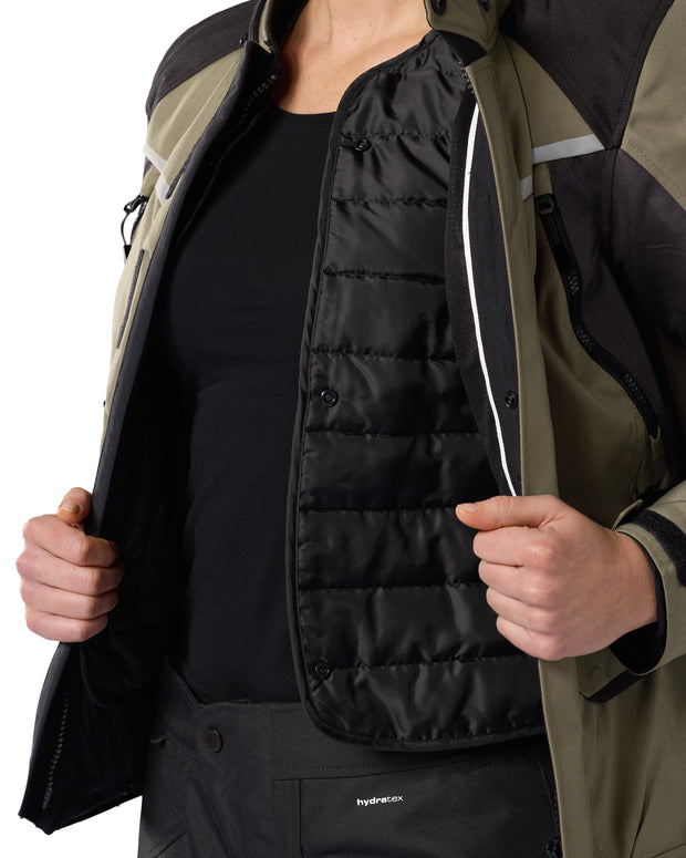 REV'IT! VOLTIAC 3 LADIES JACKET - GREEN-ANTHRACITE